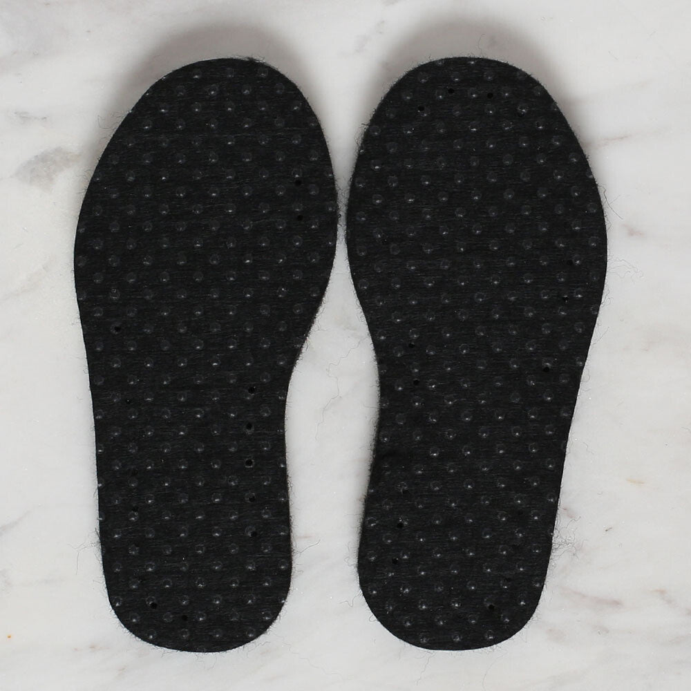 Loren Slipper Soles for Crochet, No: 25-26