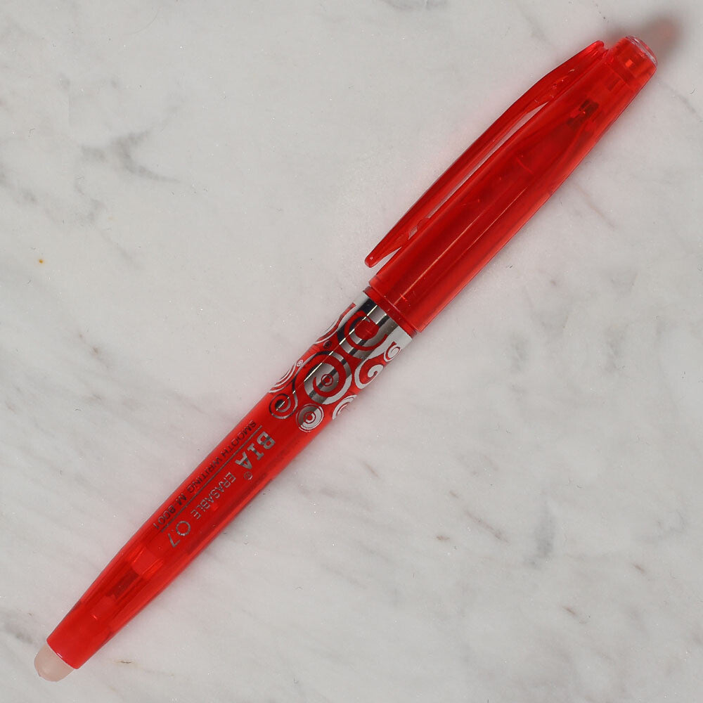Loren Erasable Textile Pen, Red