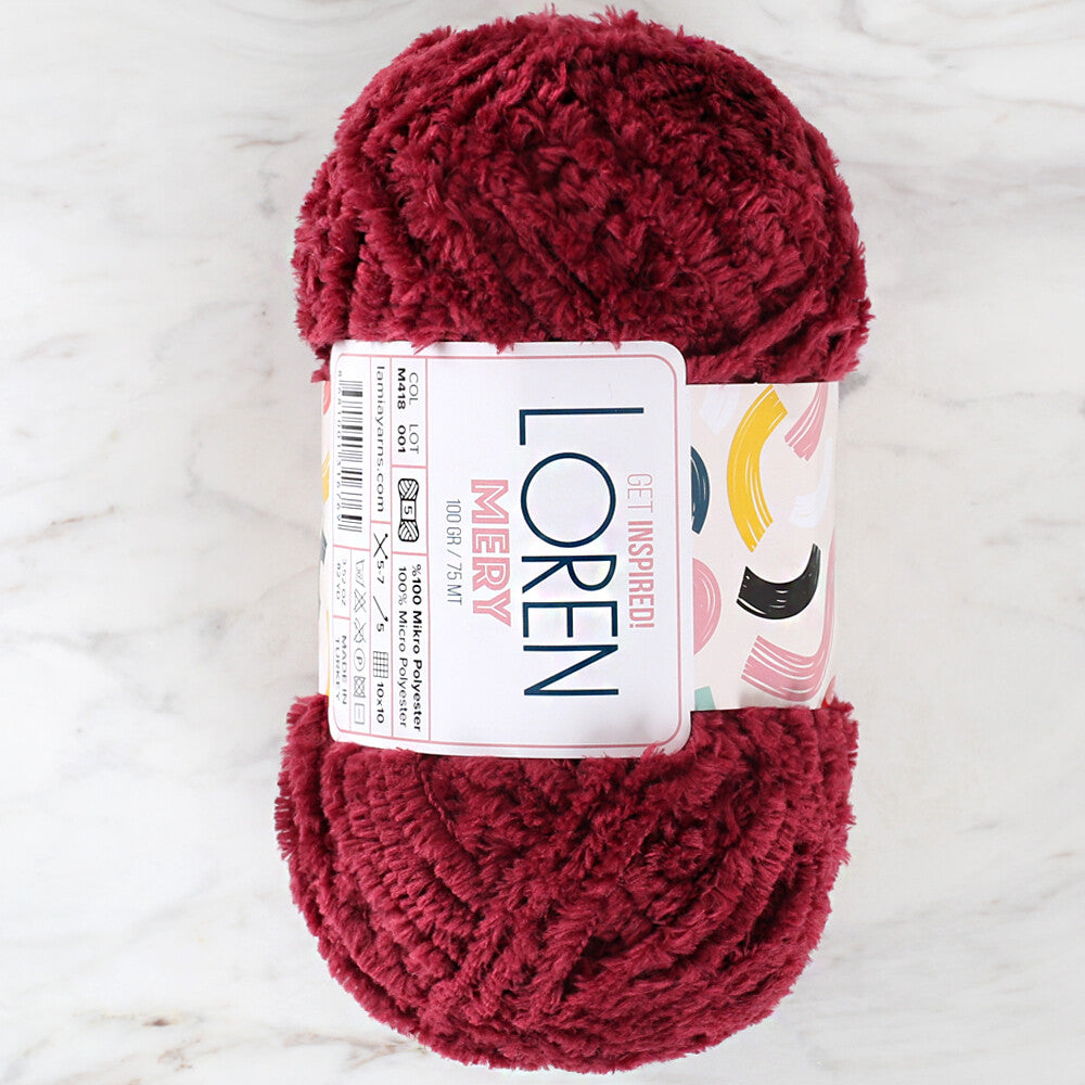 Loren Mery Yarn, Plum - M418