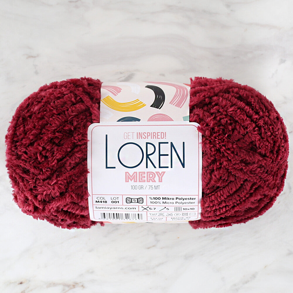 Loren Mery Yarn, Plum - M418