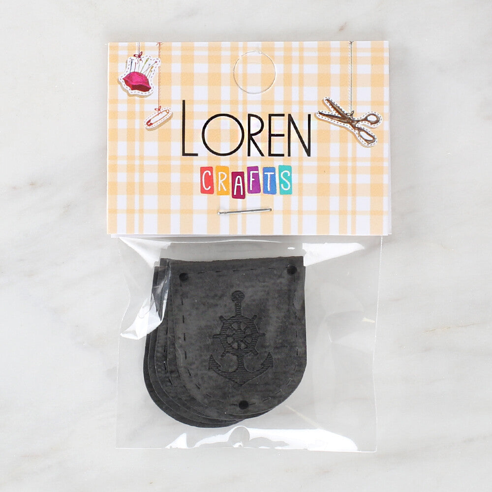 Loren Handmade Leather Button - 1505