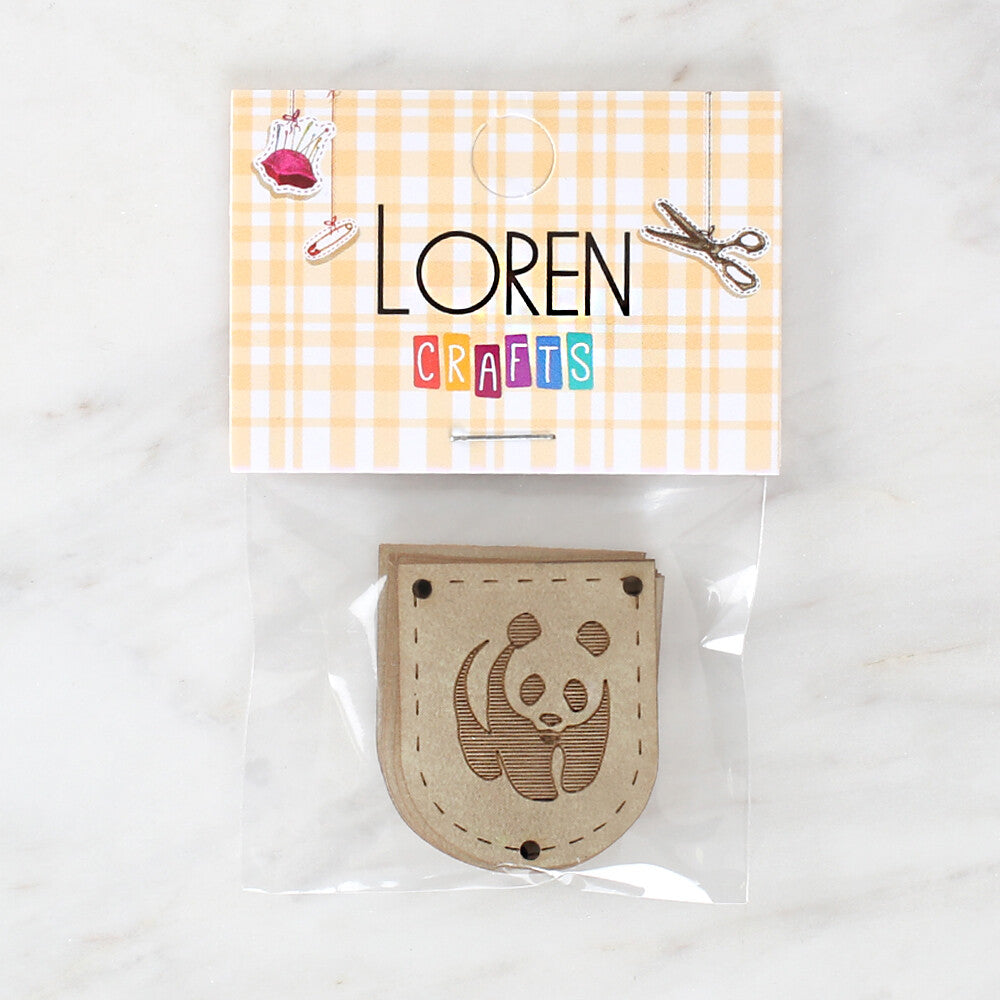 Loren Handmade Leather Button - 1513