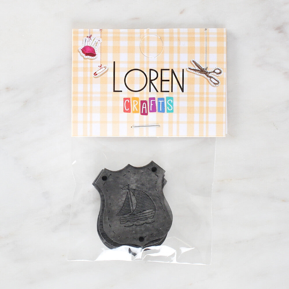 Loren Handmade Leather Button - 1526