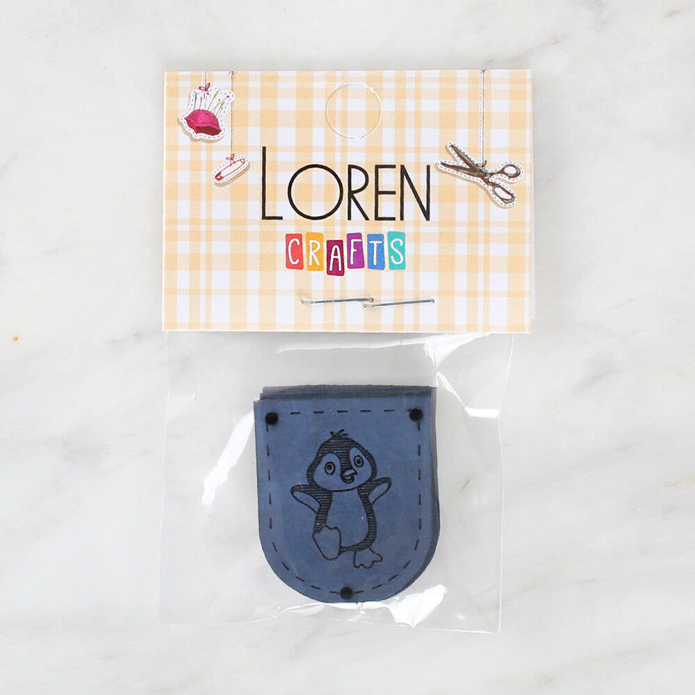 Loren Handmade Leather Button - 1528