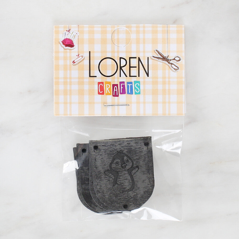 Loren Handmade Leather Button - 1529