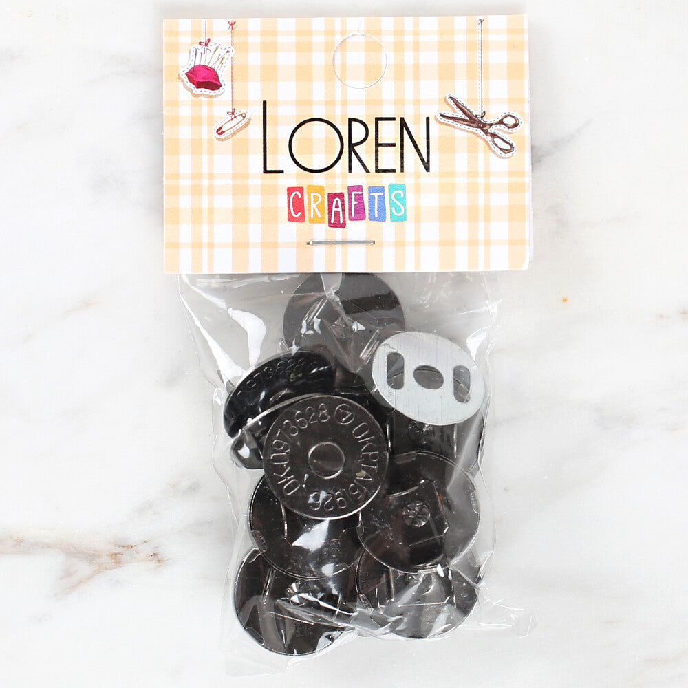 Loren Magnetic Clip for Accessories in 5, Anthracite