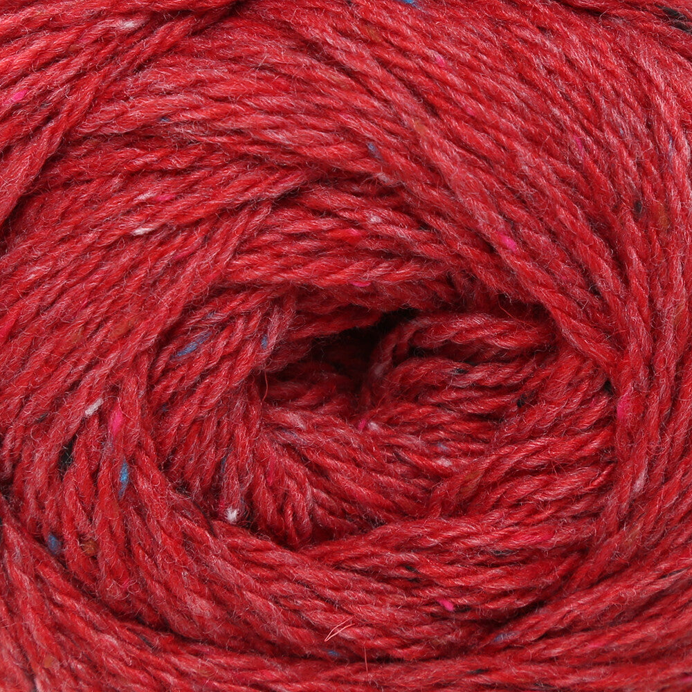 La Mia Re-Tweed Melange Yarn, Red - L165