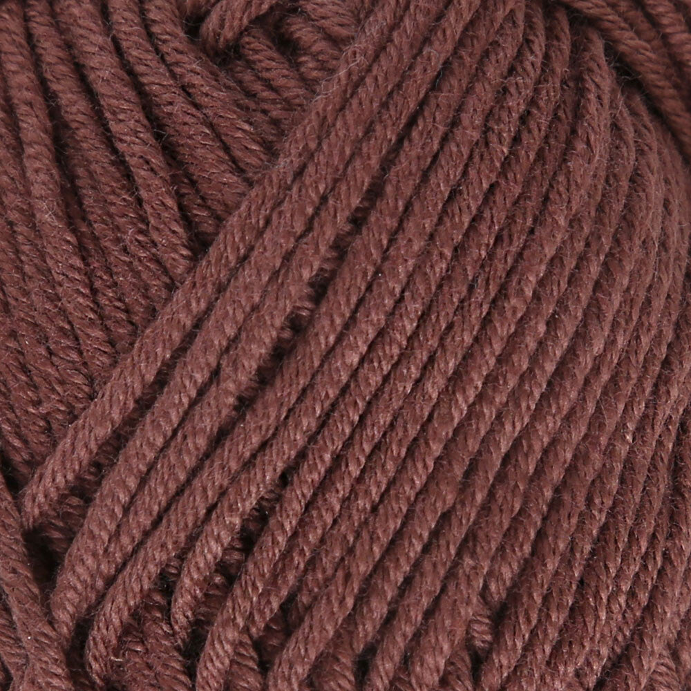 La Mia Mini Cottony 25 g Baby Yarn Brown - L036