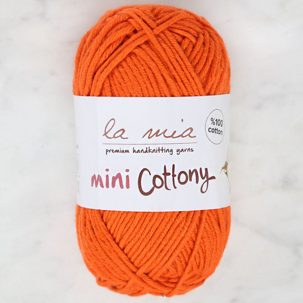 La Mia Mini Cottony 25 g Baby Yarn Orange - L022