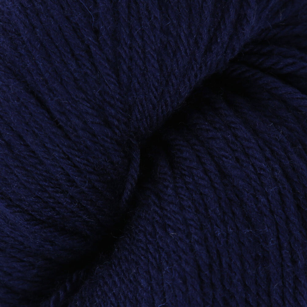 La Mia Natural Wool Knitting Yarn, Navy Blue - L630