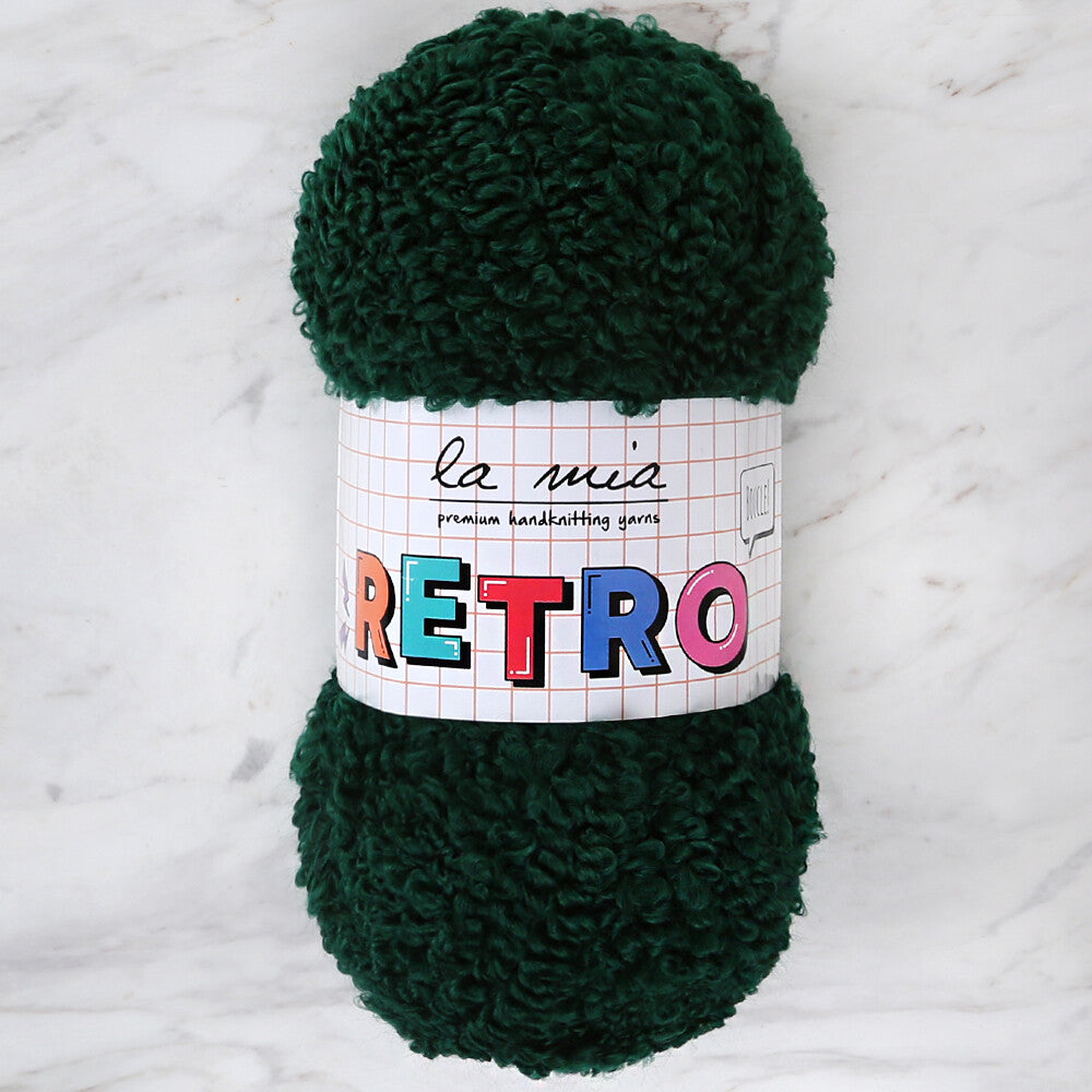 La Mia Retro Yarn, Green - LM8013