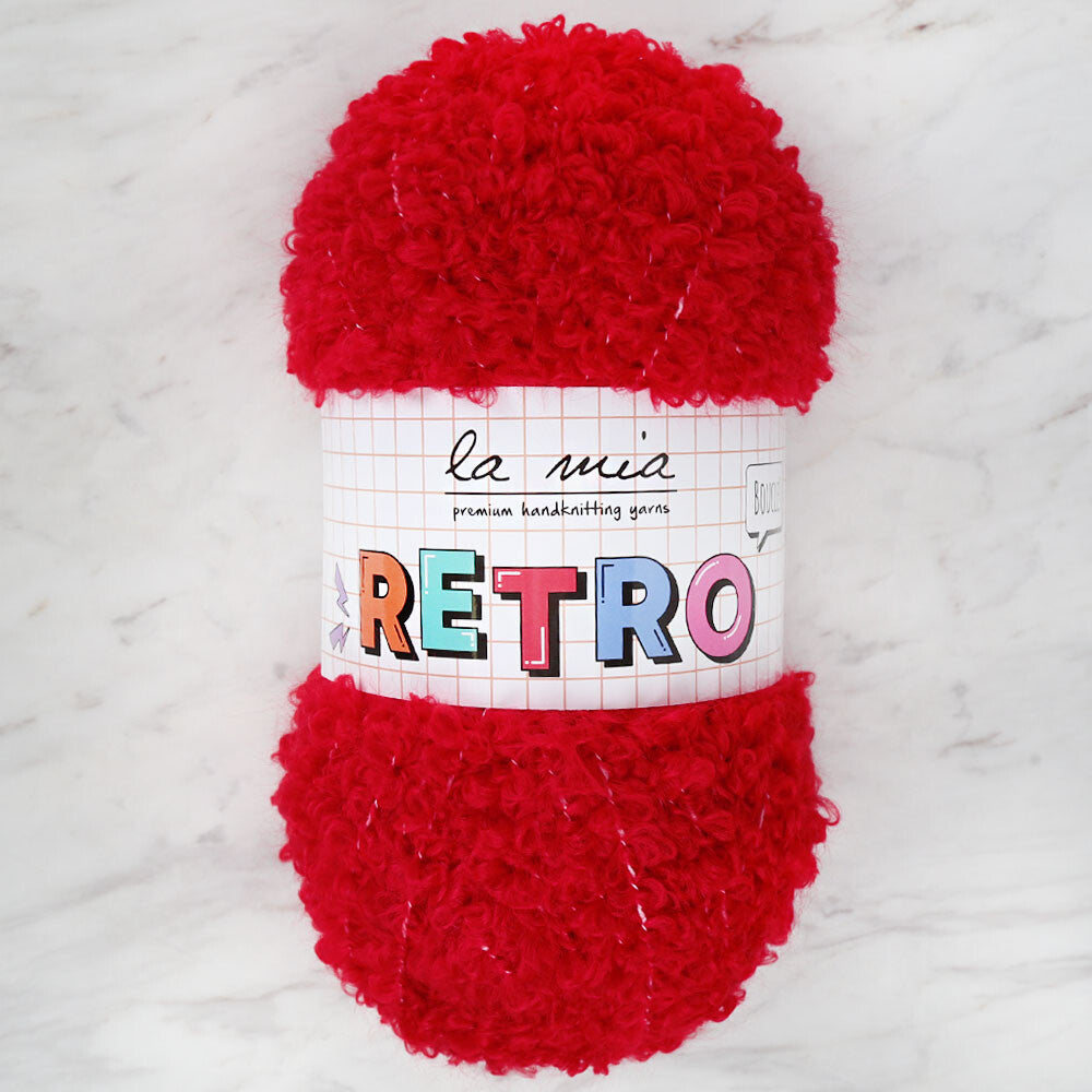 La Mia Retro Yarn, Red - LM0310