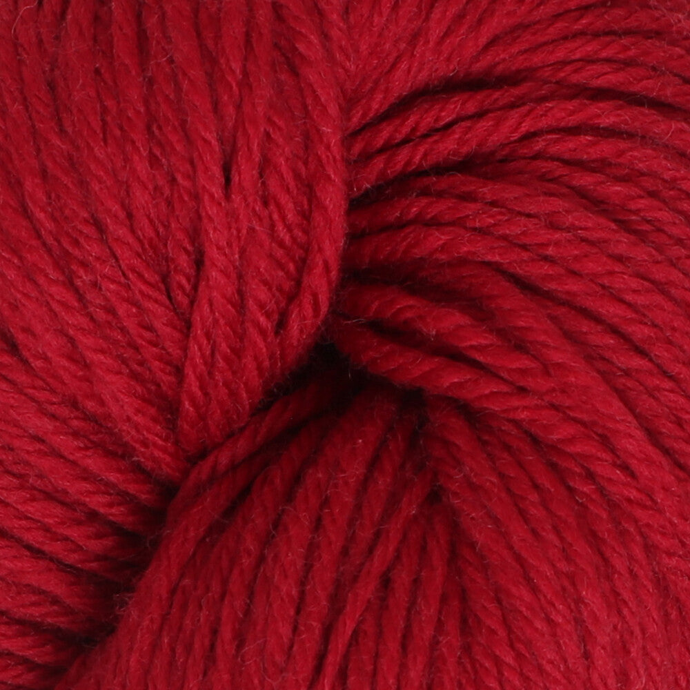 La Mia Natural Wool Knitting Yarn, Dark Red - L893