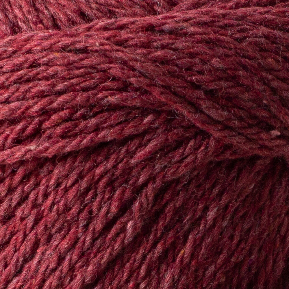 La Mia Re-Tweed Melange Yarn, Claret - L189