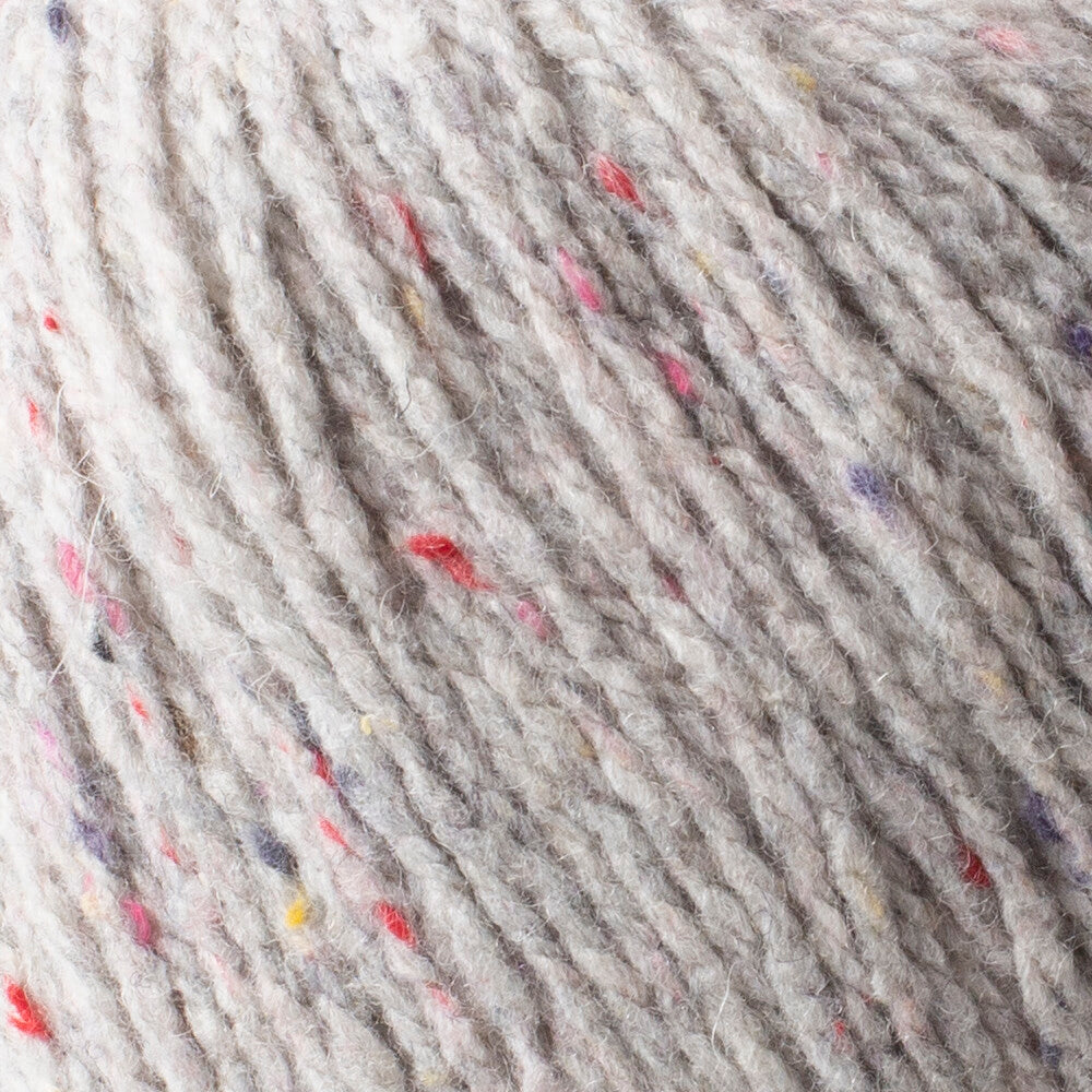 La Mia Re-Tweed Melange Yarn, Light Grey - L150