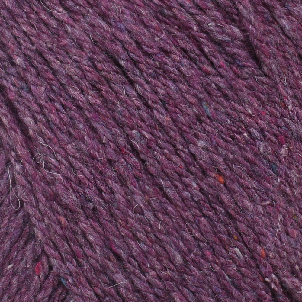 La Mia Re-Tweed Melange Yarn, Purple - L143