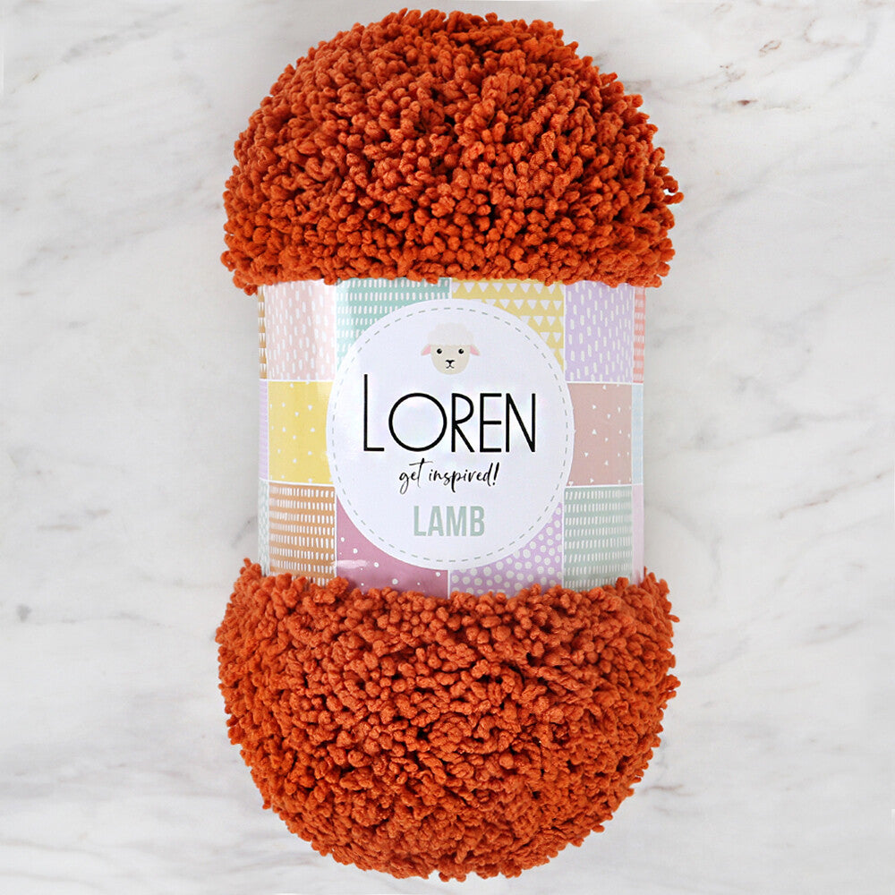 Loren Lamb Baby Yarn, Cinnamon - R035