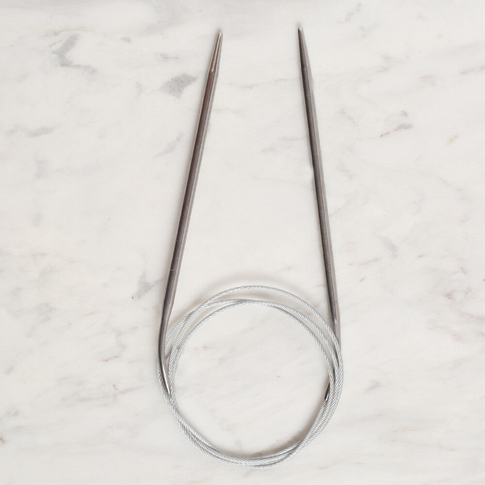 Loren Crafts 4.5mm 100 cm Steel Circular Knitting Needles