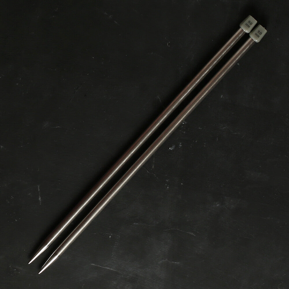 Loren Crafts 9mm 35 cm Titanium Knitting Needle