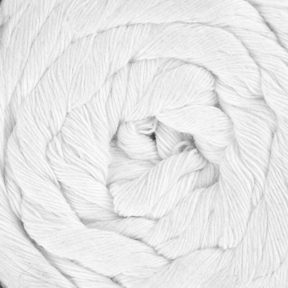 La Mia Boho Slim Yarn, White - L001