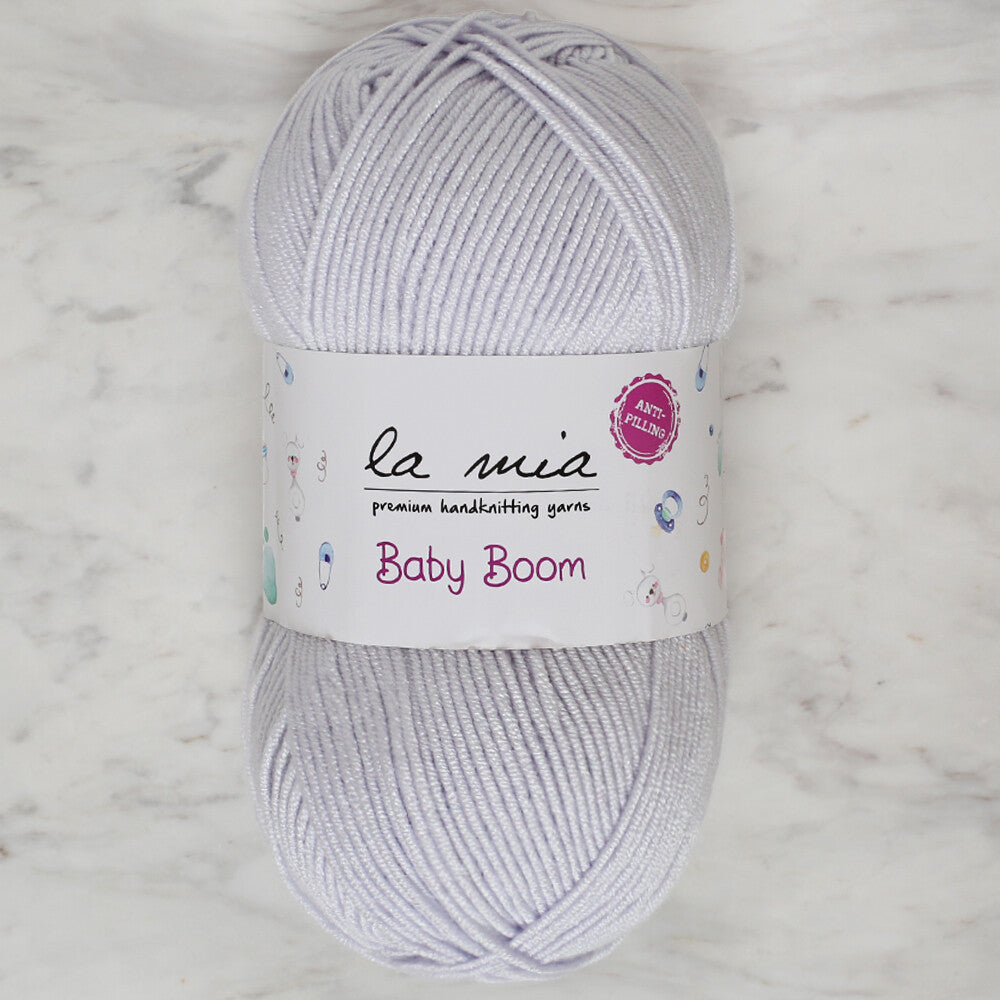 La Mia Baby Boom Yarn, Grey  - 920