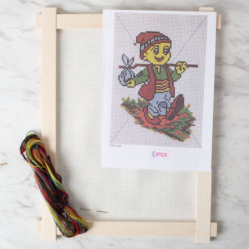 Loren Cross Stitch Kit, Keloğlan - 202