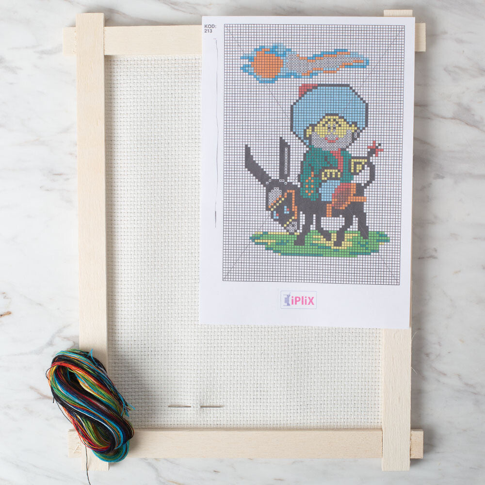 Loren Cross Stitch Kit, Hoca Nasreddin - 213