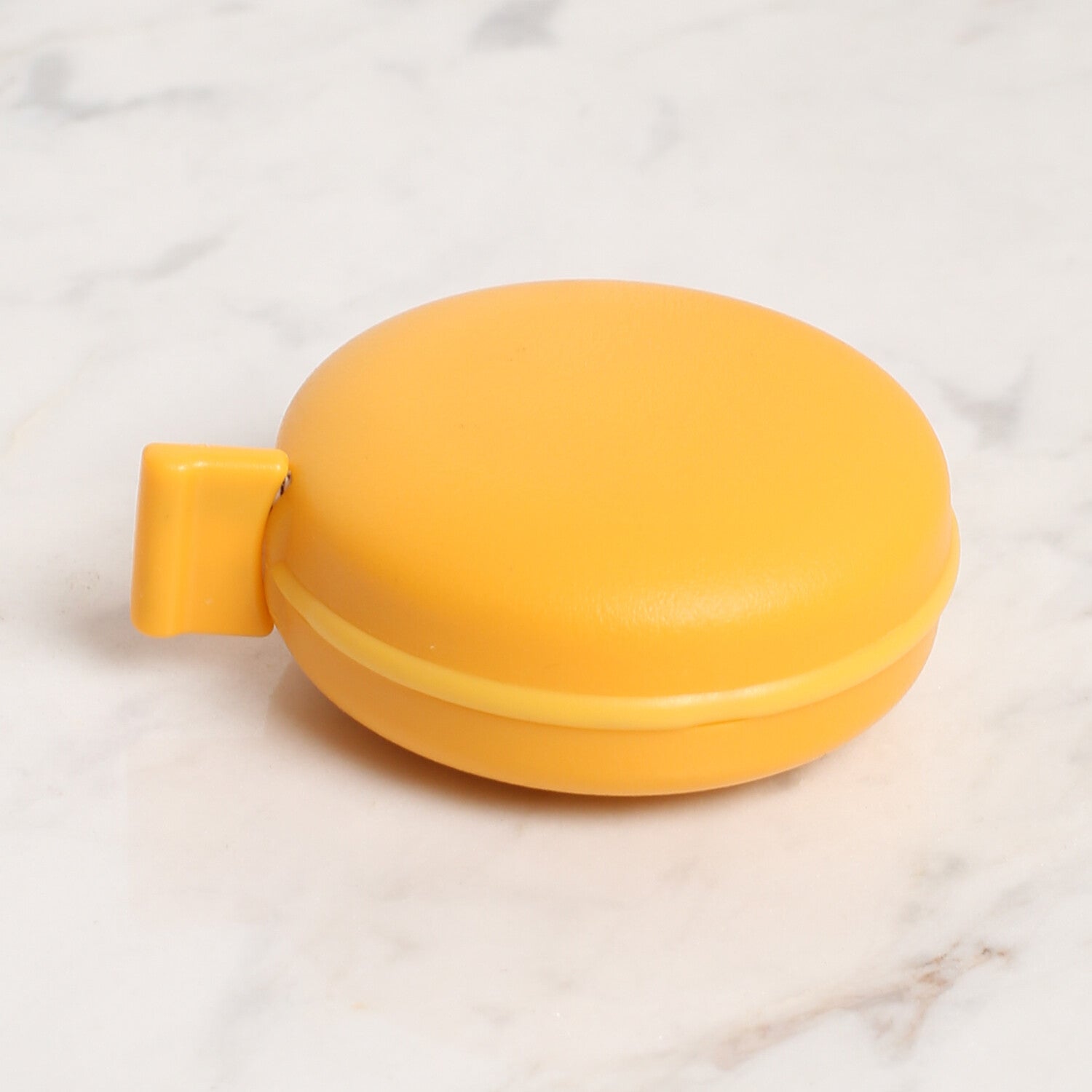 Loren Macaron Automatic Tape Measure, Yellow