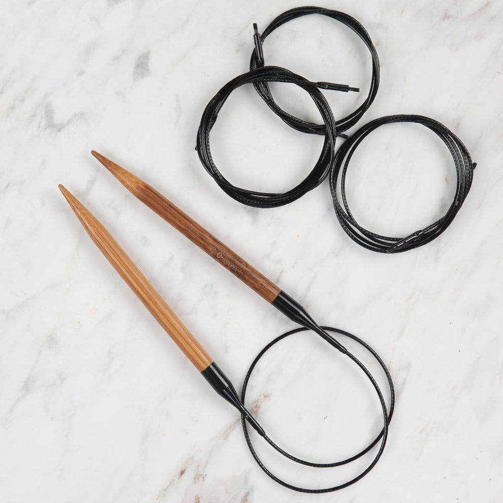 Loren Bamboo Interchangeable Circular Needle Set