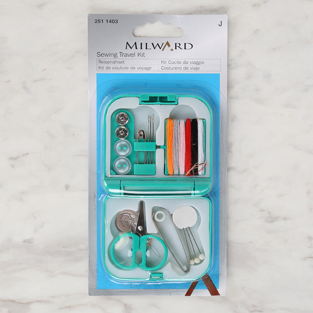 Milward Sewing Travel Kit  Green - 251 1403