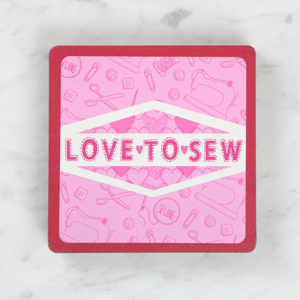 Sew Tasty Patterned Coaster 2 - N4370