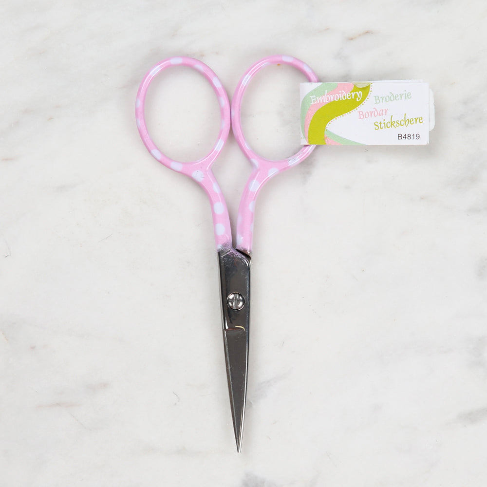 Sew Tasty Embroidery Scissors Pink B4819