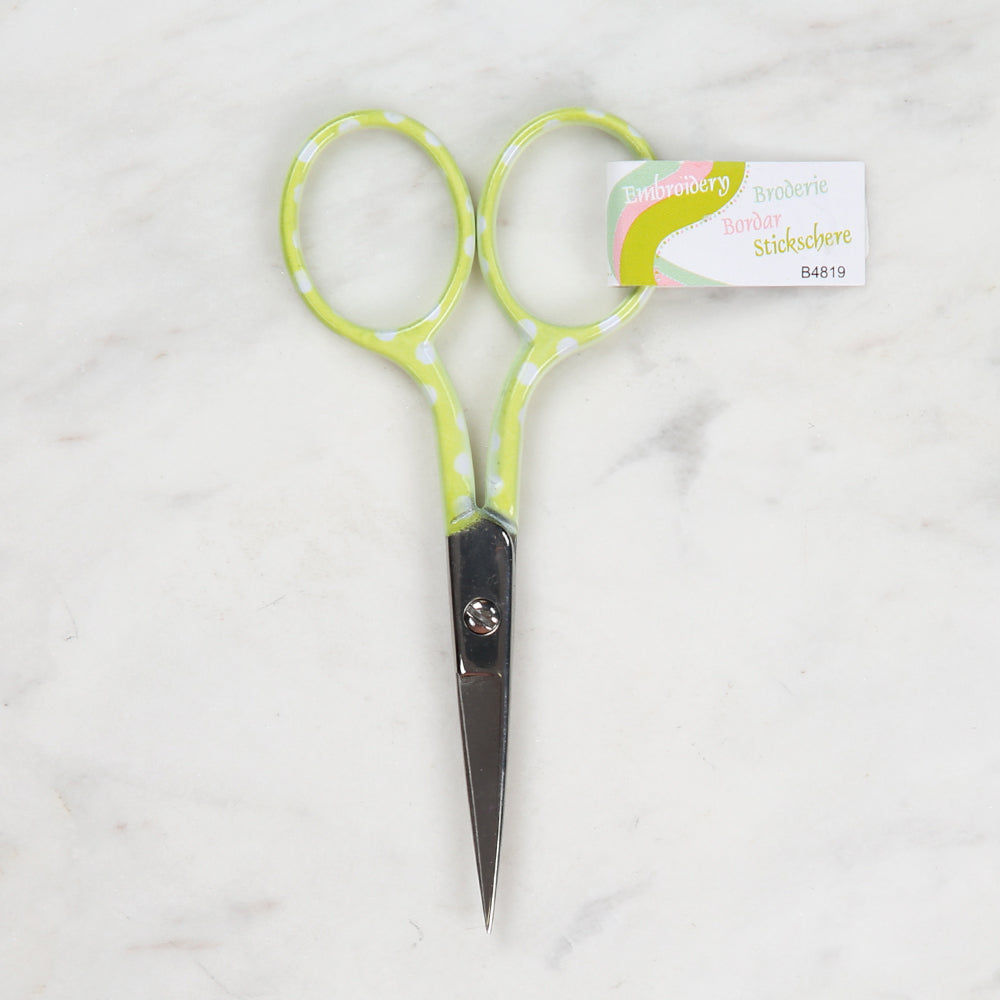 Sew Tasty Embroidery Scissors Green B4819