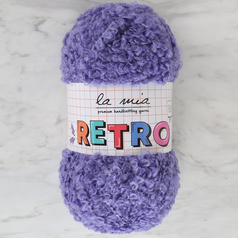 La Mia Retro Yarn, Purple - LM0510