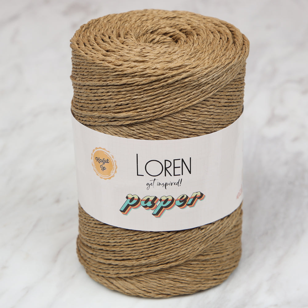 Loren Paper Yarn,Brown - RH34