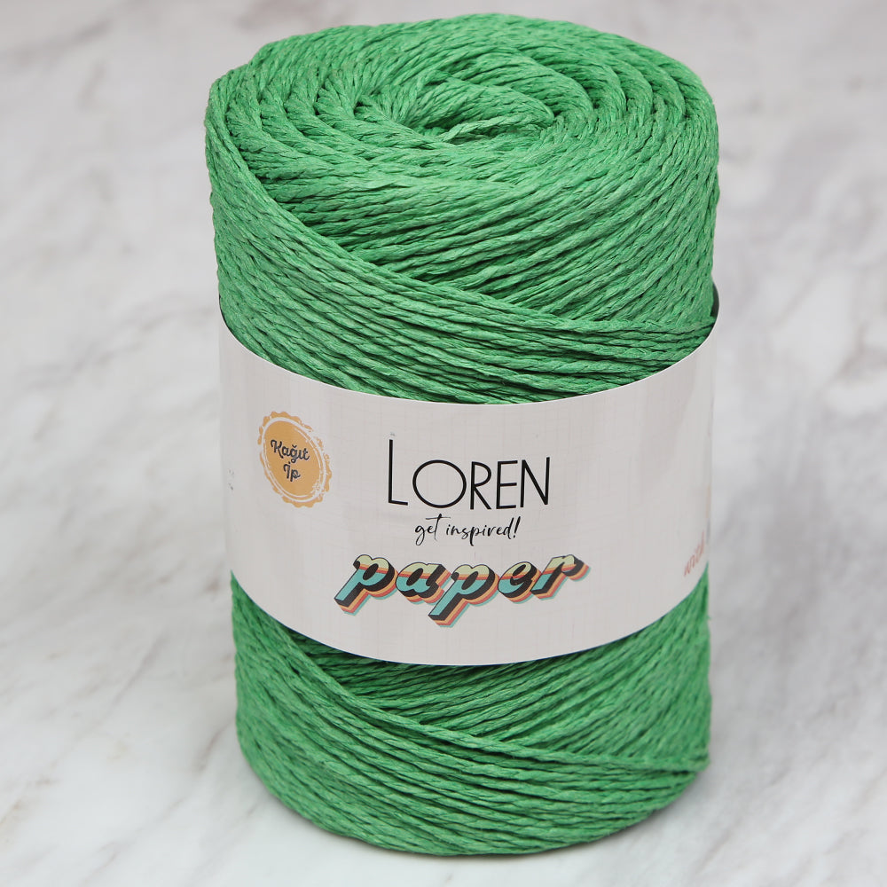 Loren Paper Yarn, Green - RH36