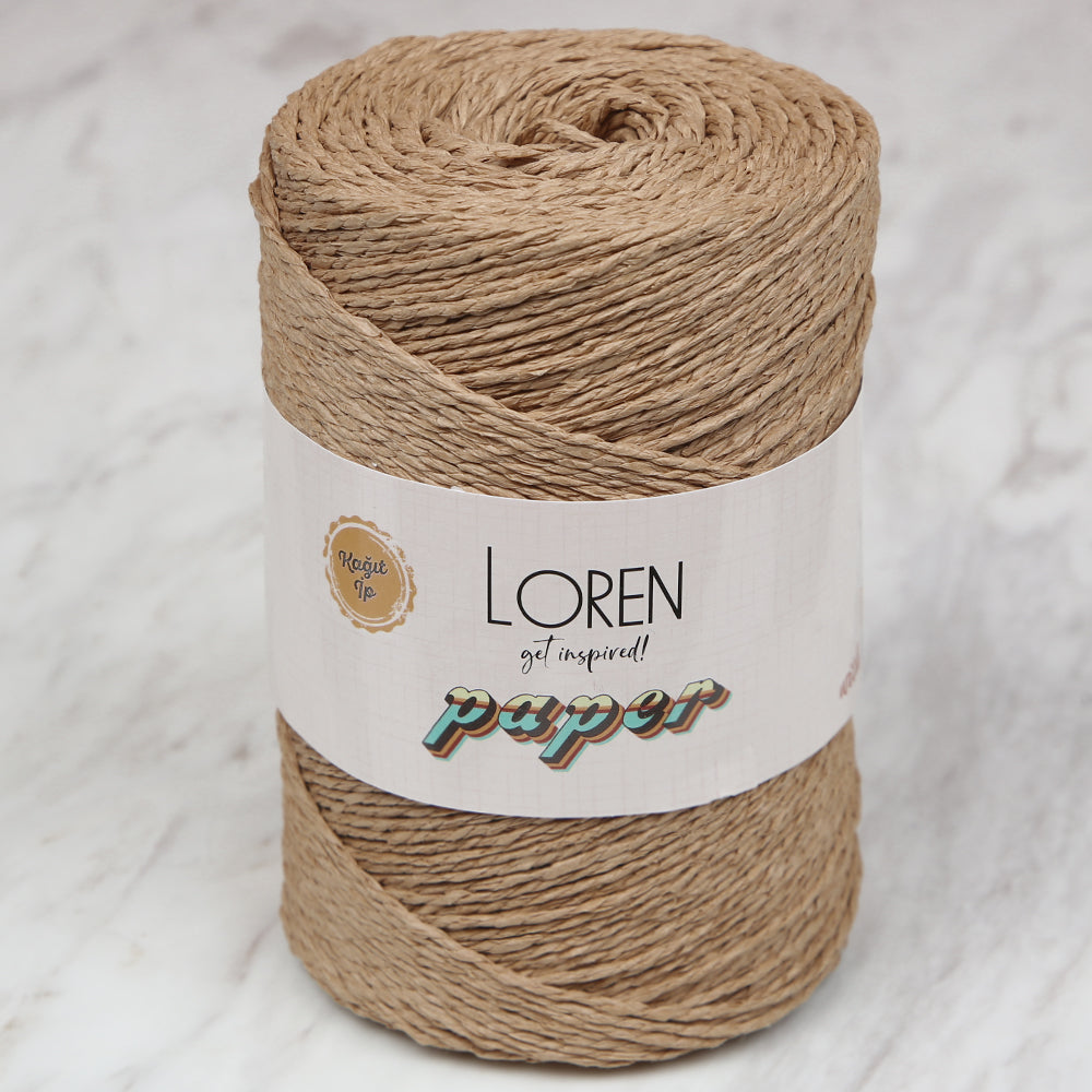 Loren Paper Yarn, Beige - RH40