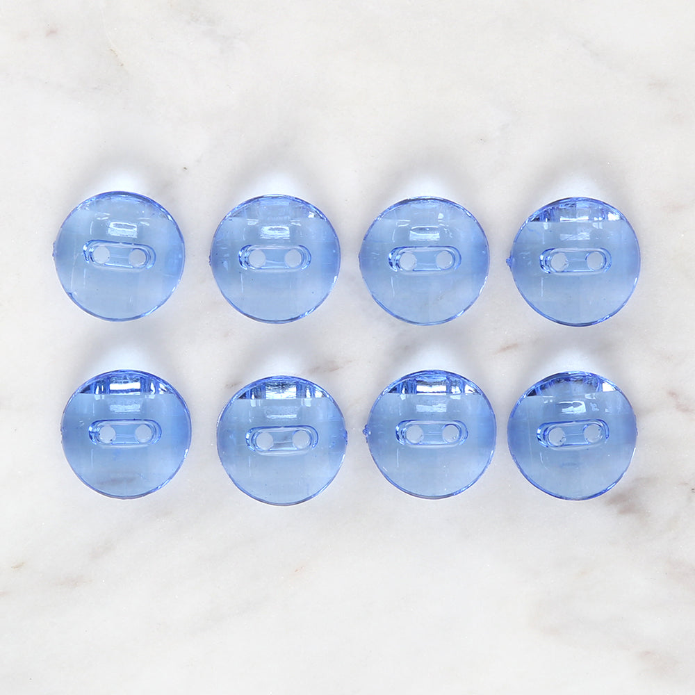 Loren Crafts 8-piece Blue Button - 3062