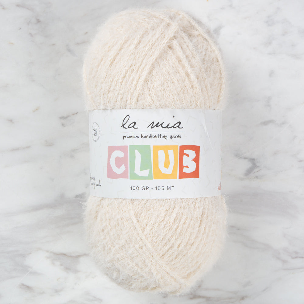 La Mia Club Hand Knitting Yarn Cream, 603