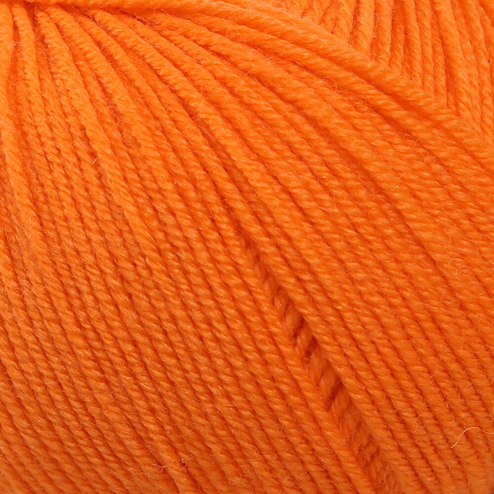 Gazzal Wool 175 50 Gr Yarn, Orange - 354