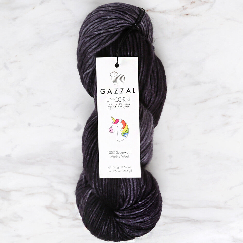 Gazzal Unicorn Knitting Yarn, Variegated - 1342