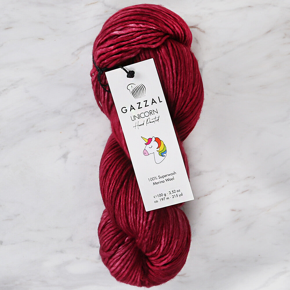 Gazzal Unicorn Knitting Yarn, Variegated - 1343