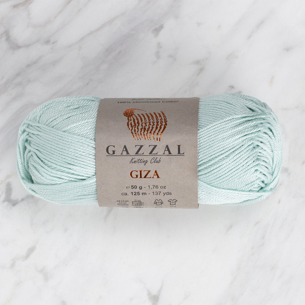 Gazzal Giza Yarn, Light Green - 2482