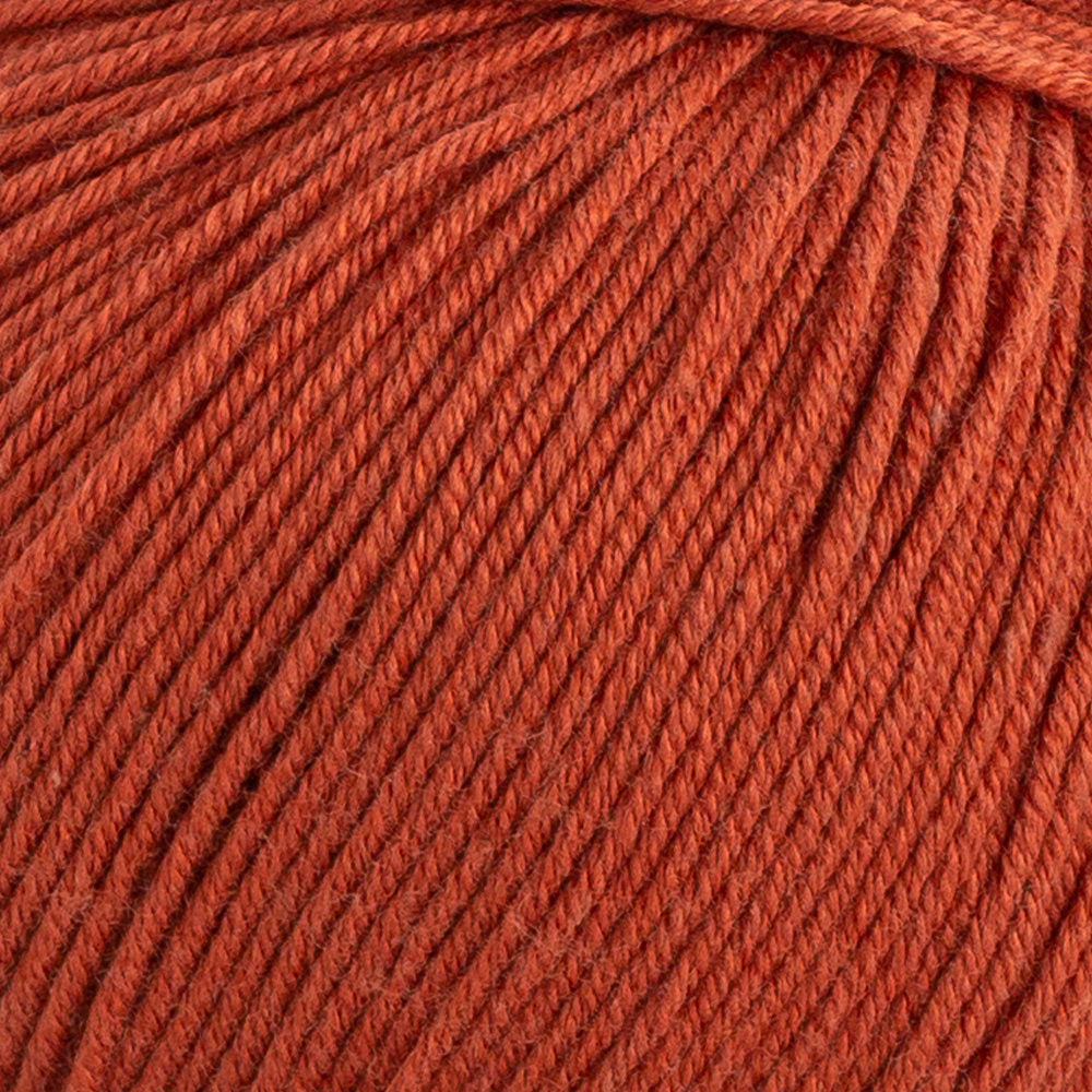 Gazzal Baby Cotton Knitting Yarn, Cinnamon - 3454