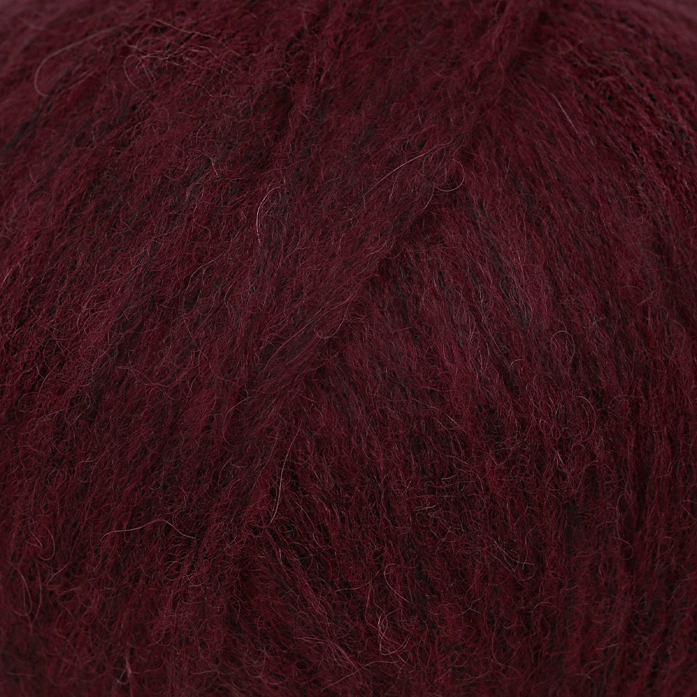 Gazzal Alpaca Air Knitting Yarn, Claret Red - C:104