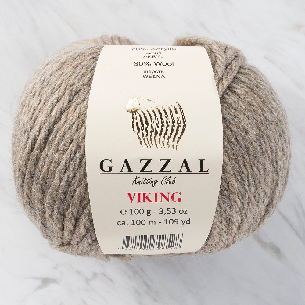 Gazzal Viking Yarn, Mink Color - C4004