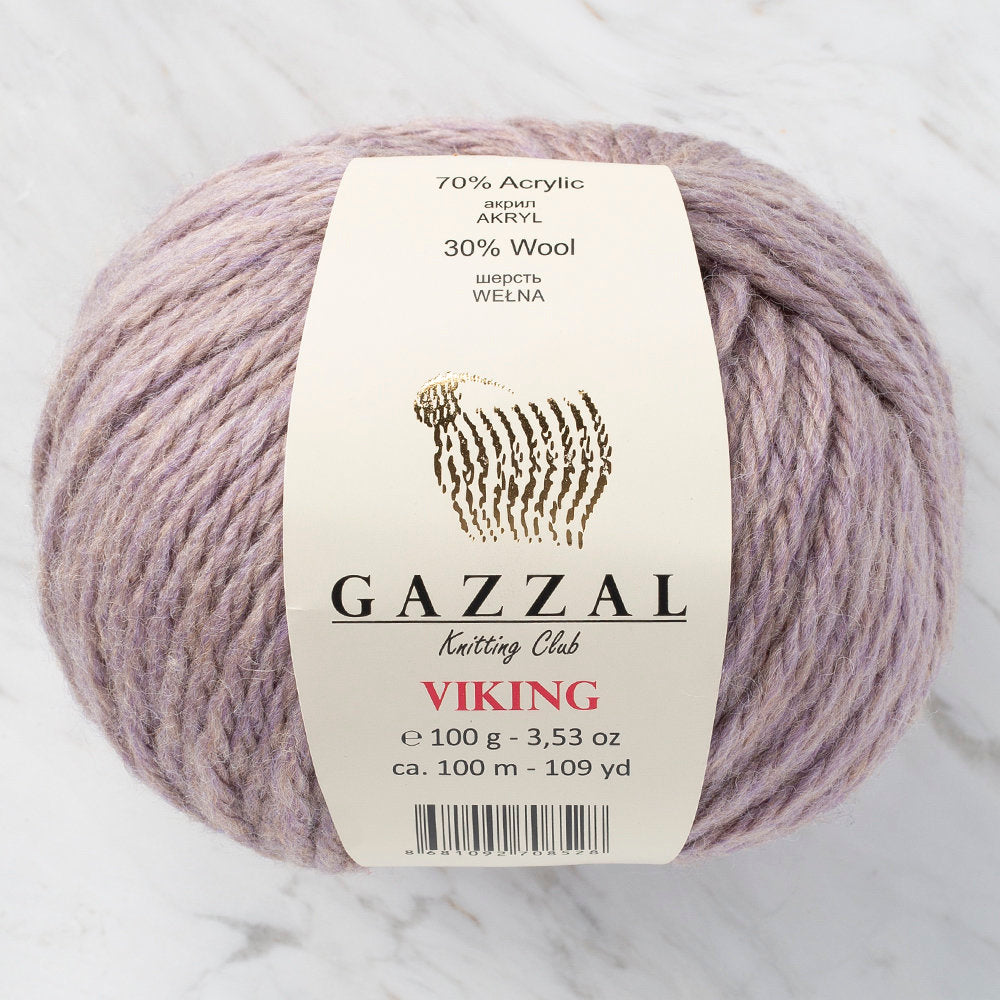 Gazzal Viking Yarn, Lilac - C4013