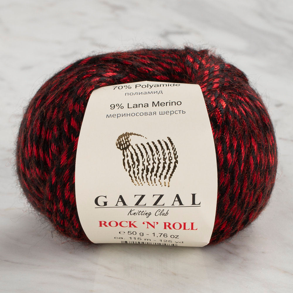 Gazzal Rock'N'Roll Yarn, Variegated - 13950