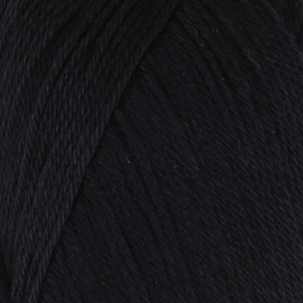 Gazzal Giza Matte Yarn, Black - 5557