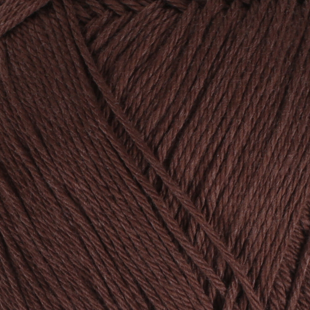 Gazzal Giza Matte Yarn, Dark Brown - 5586